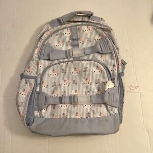 Hello Kitty Pinstripe Floral Blue Mackenzie Backpack Pottery Barn Small